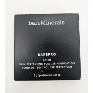 Bare Minerals Barepro 16 Hour Skin Perfecting Powder Foundation Deep 50 Cool NEW